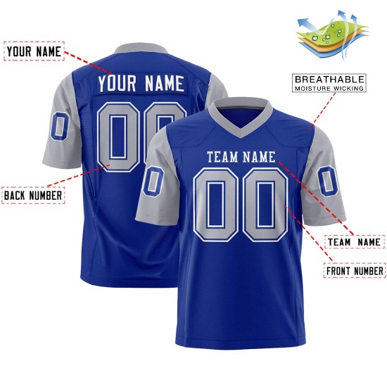 Manufacturer Custom Stitched Pro American Football Jersey Fashion Polyester Men's American Football Team Uniform