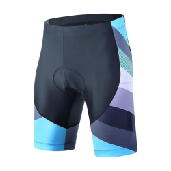 Custom Logo OEM High Waist Breathable Polyester Sports Shorts for Men's Cycling-Quick Dry Eco-Friendly Anti-Bacterial Digital