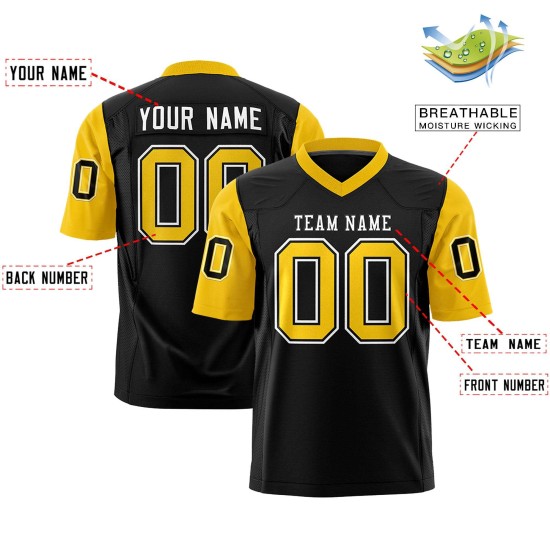 OEM Custom Blank Tracksuit American Football Jersey Adult Pro Sublimated Retro Uniform Short Quick Dry Breathable Plus Size