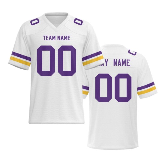 Wholesale American Retro Football Jersey Custom Short Sleeve Practice American Football Uniform for Men Football Jerseys