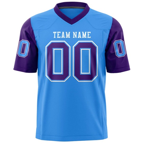 Men New Support Custom Personal Digital Print Short Sleeve Plus Size American Football Jersey Adults Team Wear