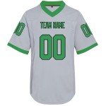Sublimated Breathable Quick Dry Anti-Bacterial Anti-UV Plus Size American Football Jersey Printed Shirt for Men Training