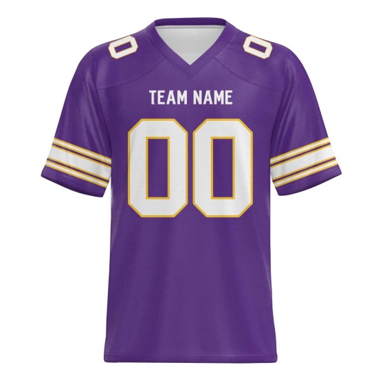 Wholesale American Retro Football Jersey Custom Short Sleeve Practice American Football Uniform for Men Football Jerseys