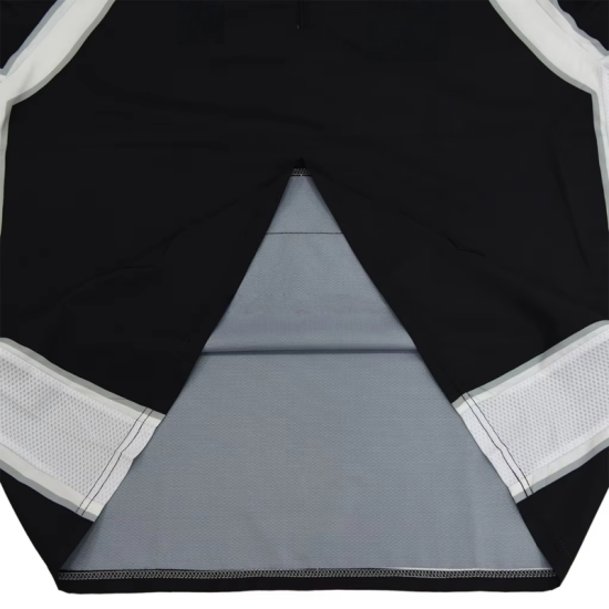 Customizable Printed Sublimation Black Men's Baseball Softball Jersey Breathable Anti-Bacterial Quick Dry V-neck Training