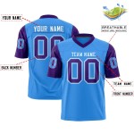 Men New Support Custom Personal Digital Print Short Sleeve Plus Size American Football Jersey Adults Team Wear