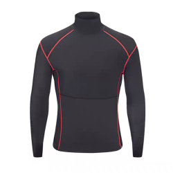 KM21 Custom Sublimated Men's High Sweat Absorption Ice Hockey Quick-Drying Underwear Jersey Comfort Cut Resistant Neck Guard