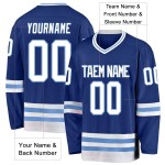 Custom Digital Print Plain Hockey Jersey Long Sleeve 100% Polyester Anti-Bacterial Breathable Quick Dry Eco-Friendly Unisex