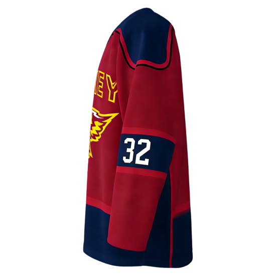 Custom LOGO OEM ODM Wholesale Ice Hockey Jersey Long Sleeve Training Hockey Uniforms Adult Ice Hockey Wear