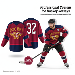 Custom LOGO OEM ODM Wholesale Ice Hockey Jersey Long Sleeve Training Hockey Uniforms Adult Ice Hockey Wear