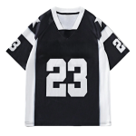 OEM ODM Men's Plus Size Mesh Contrast Sports Short Sleeve Sublimated Breathable Football Jersey Style Athletic T-Shirt Custom