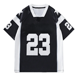 OEM ODM Men's Plus Size Mesh Contrast Sports Short Sleeve Sublimated Breathable Football Jersey Style Athletic T-Shirt Custom