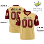 Wholesale Fashion Competition Polyester Net Sports American Football Shirts Sublimated Quick Dry American Football Jersey