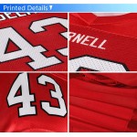 Wholesale Quality Plus Size Short Stitched Uniform American Football Jersey Breathable Embroidered Sports Wear Men's Jerseys