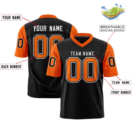 High Quality Custom Logo American Football Jersey Short Sleeve Newest Sublimation American Football Uniform Wear for Adults