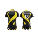 High Quality OEM Custom Sublimation Digital Print Breathable Plus Size Mens Rugby League Jersey Sets