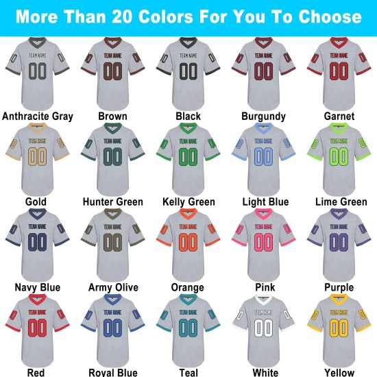 Custom Logo Professional Athletic Short Sleeve Football Shirts Blank American Football Jersey Practice Sublimation Technique Top