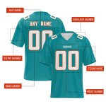 Wholesale Custom Printed Name Quality American Football Jersey Adult Breathable Short Sleeve Uniform Men Plus Size