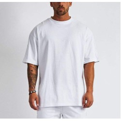 Custom Men's Summer Casual Short Sleeve T-Shirt 100% Cotton High Quality Twill Fabric Digital Printing Unique Pattern